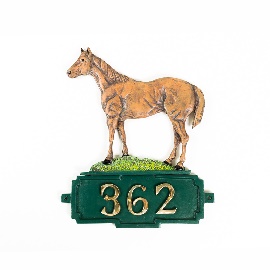 PLACA PARA NUMERAÇÃO CAVALO GD